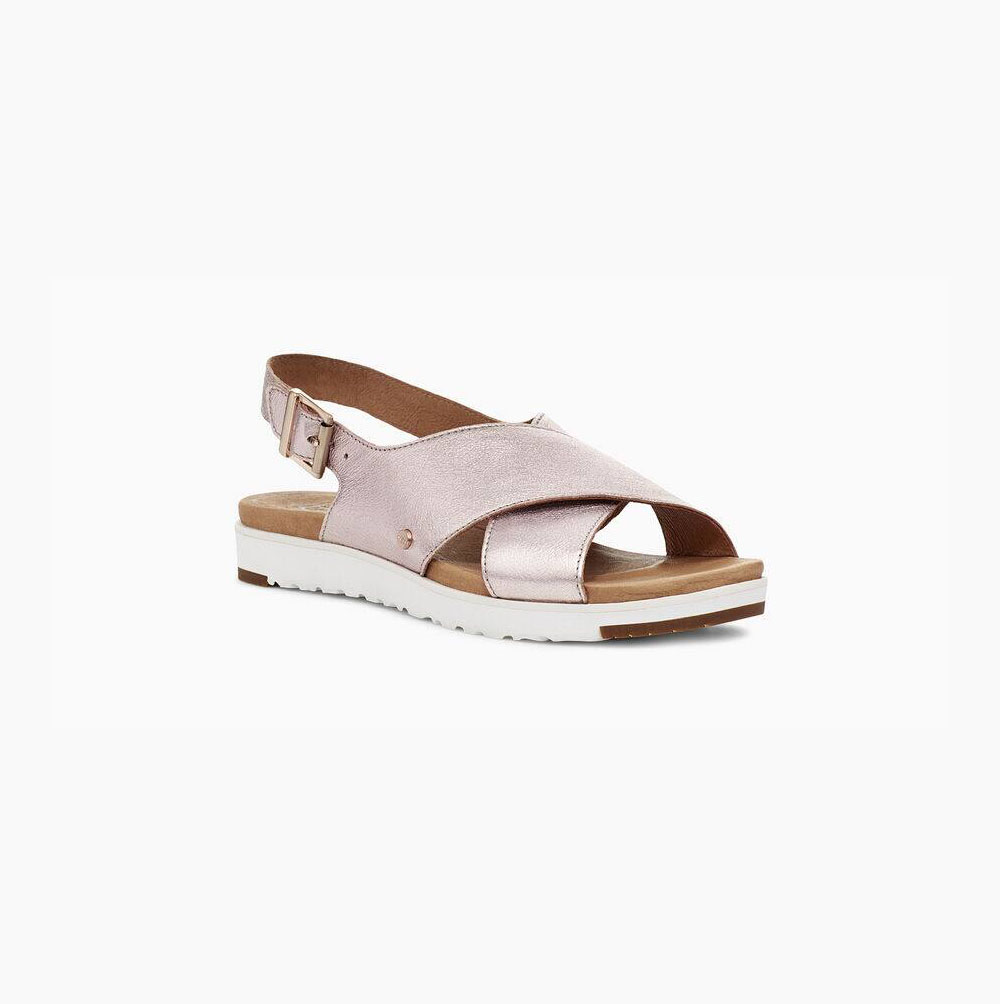 UGG Kamile Metallic - Sandaler Dame - Metal (NO-C254)